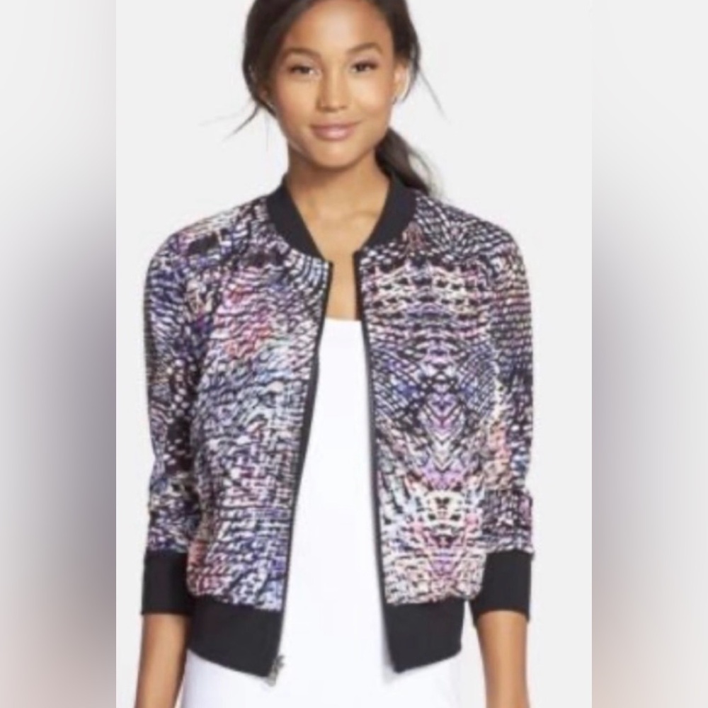 Zella Street to Studio Reversible Bomber Jacket